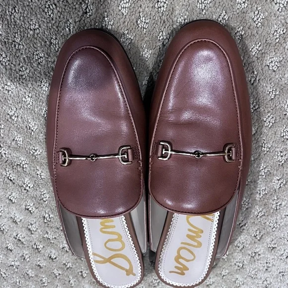 Sam Edelman Women's Camel Colored Loafers - Picture 4 of 4